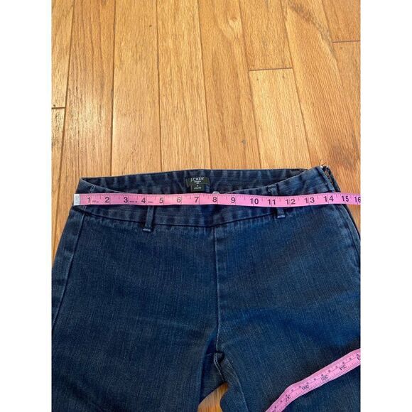 J. Crew, women's stretch city fit elastic waist cropped with bottom zip size 4 - Picture 6 of 10